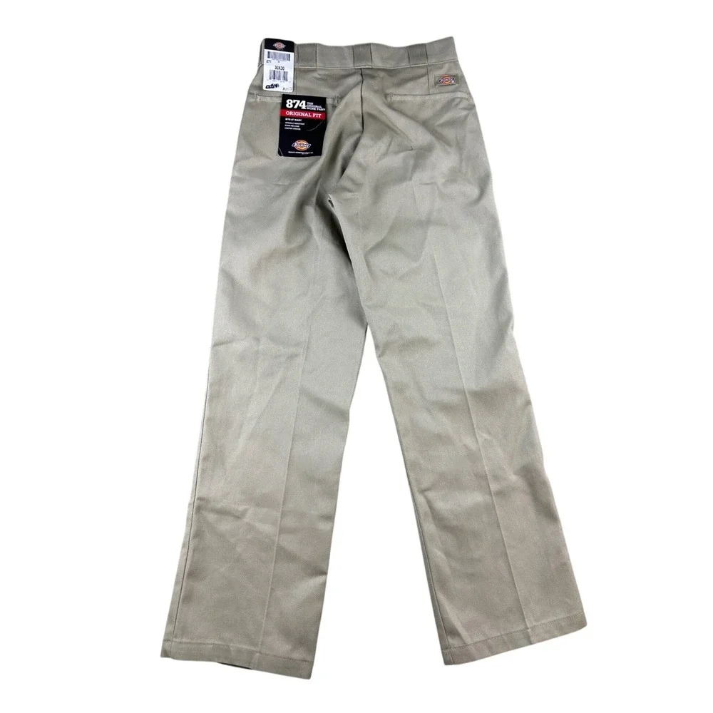 Dickies 874‎ Pants Men 30x30 Tan Original Fit Workwear Chino Wrinkle Resistant